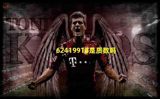 62419918是质数吗