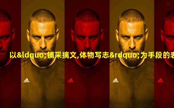 以“铺采摛文,体物写志”为手段的表现手法是()