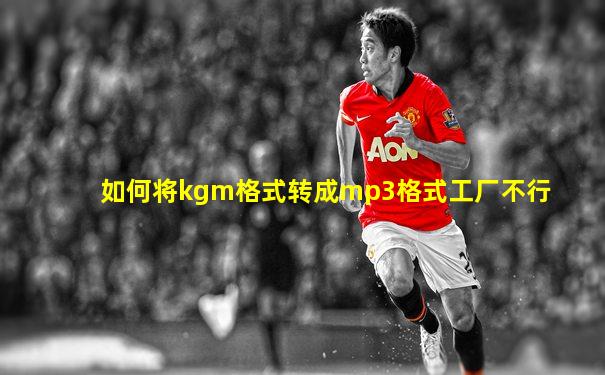 如何将kgm格式转成mp3格式工厂不行